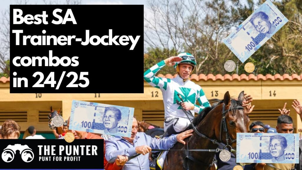 Best SA Trainer-Jockey combinations to follow win place strike